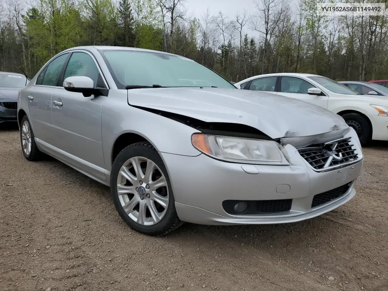 2011 Volvo S80 3.2 VIN: YV1952AS6B1149492 Lot: 55213535