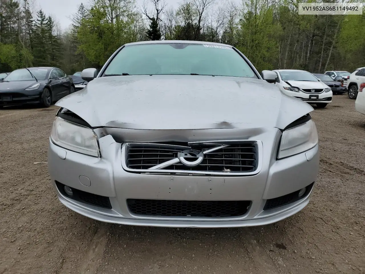 2011 Volvo S80 3.2 VIN: YV1952AS6B1149492 Lot: 55213535