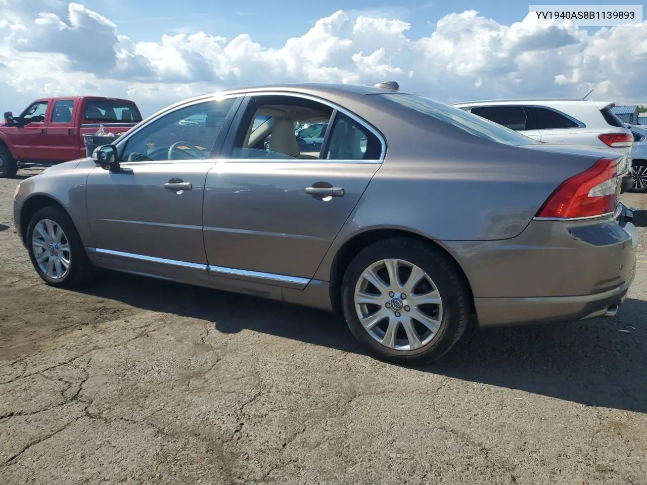 2011 Volvo S80 3.2 VIN: YV1940AS8B1139893 Lot: 55886925