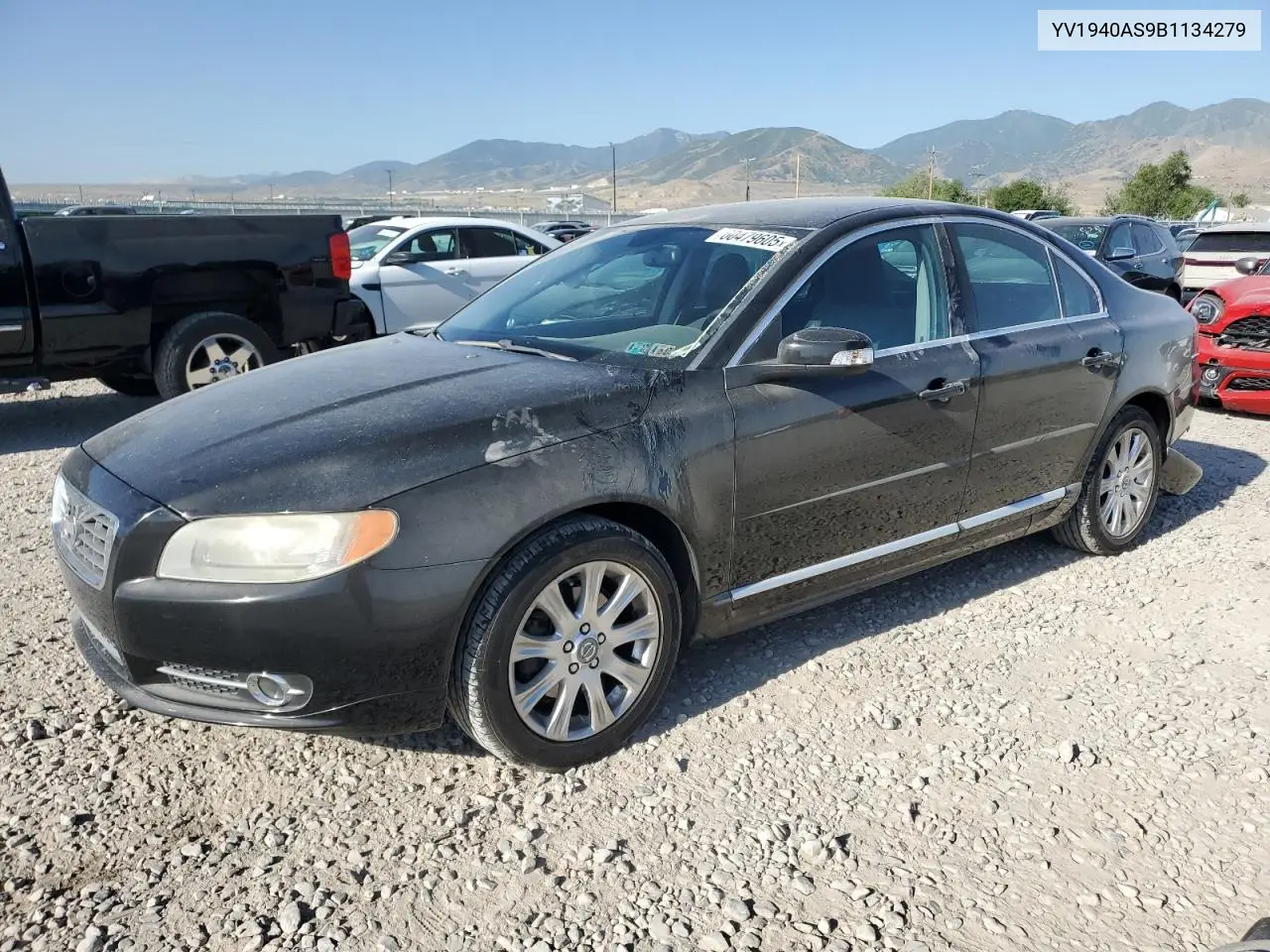 2011 Volvo S80 3.2 VIN: YV1940AS9B1134279 Lot: 60479605