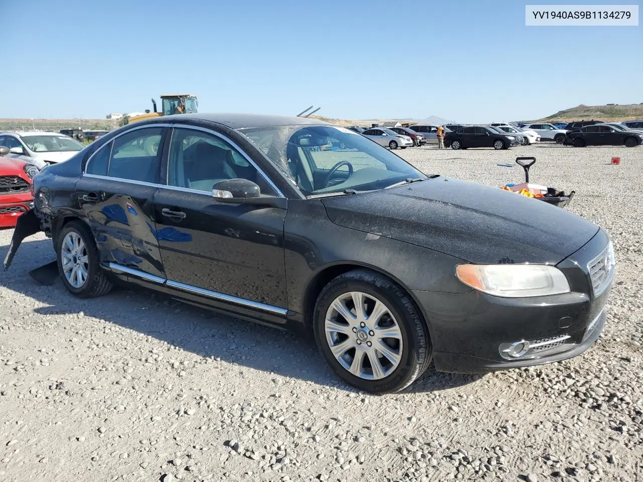2011 Volvo S80 3.2 VIN: YV1940AS9B1134279 Lot: 60479605