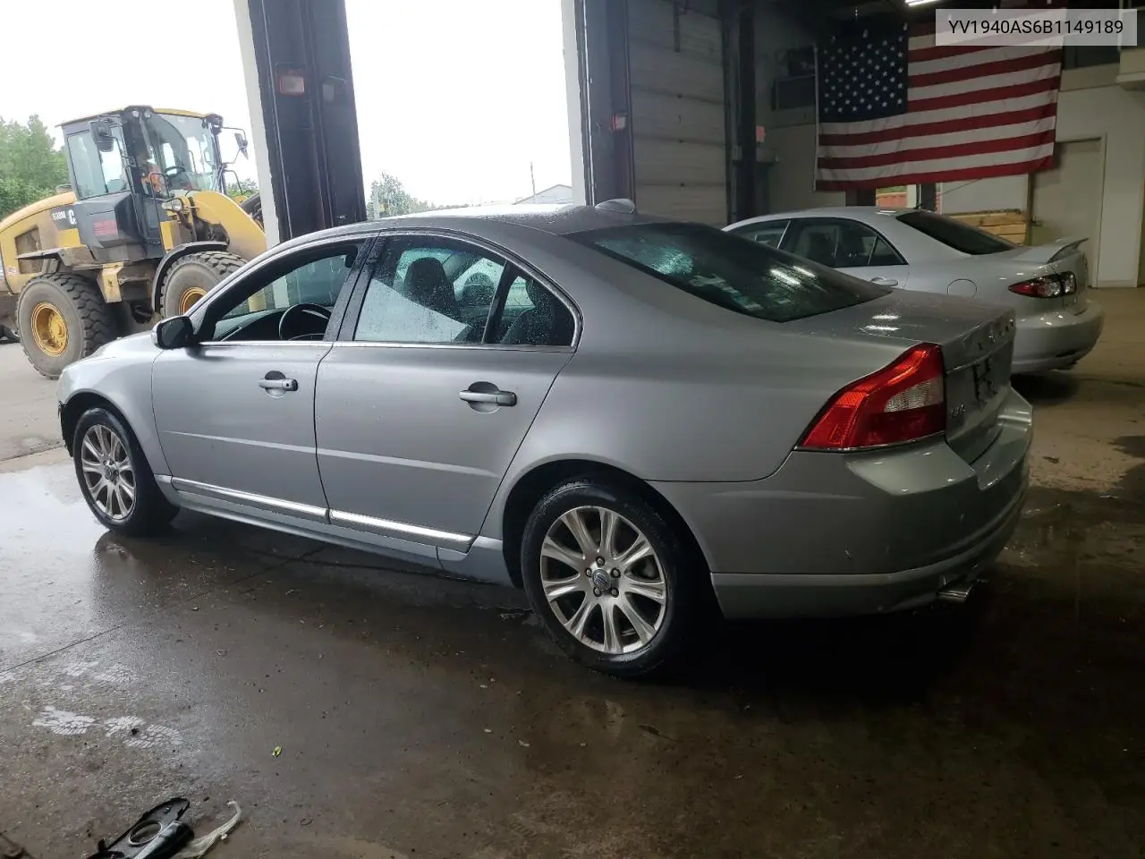 2011 Volvo S80 3.2 VIN: YV1940AS6B1149189 Lot: 62373045
