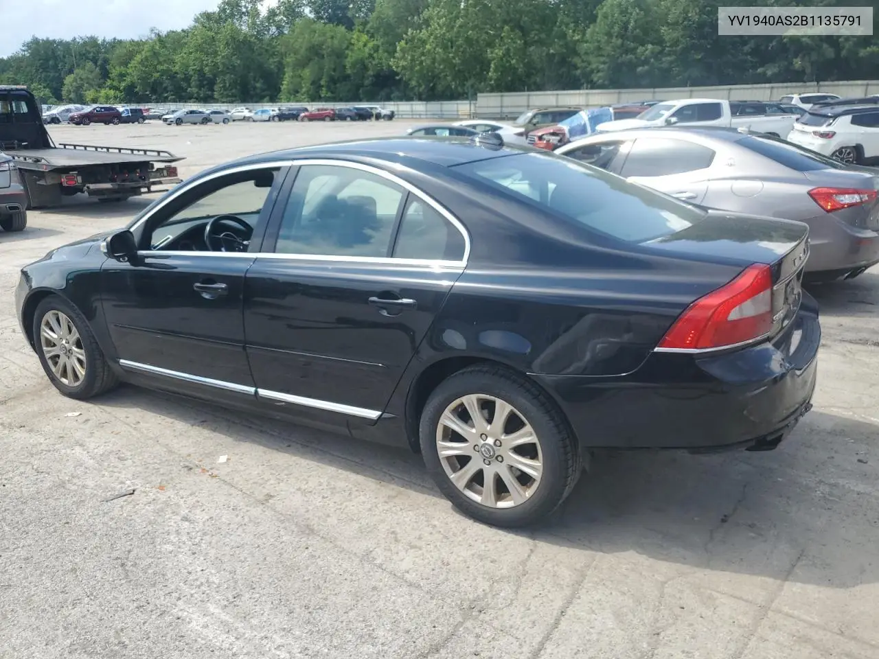 2011 Volvo S80 3.2 VIN: YV1940AS2B1135791 Lot: 63181925