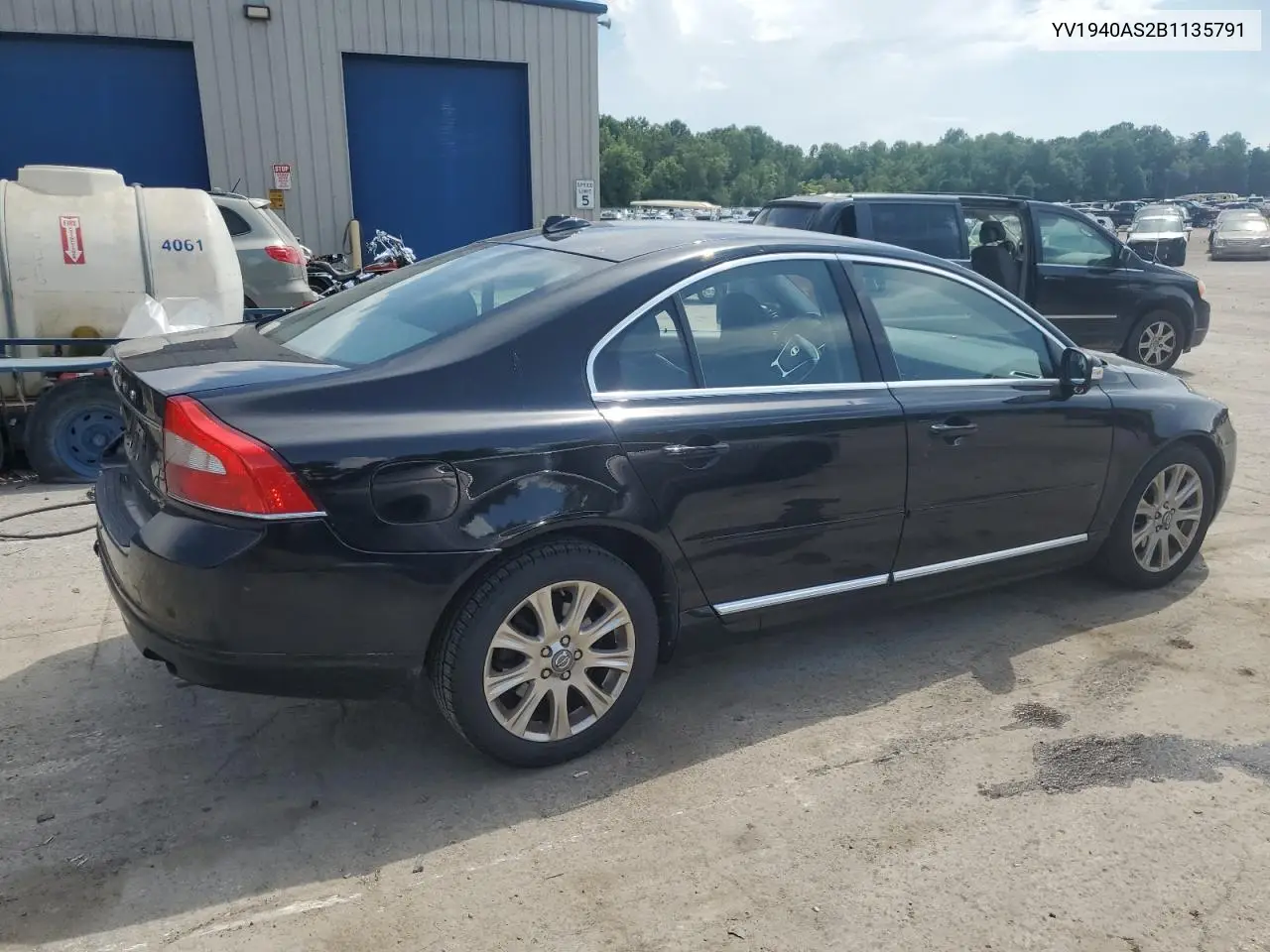 2011 Volvo S80 3.2 VIN: YV1940AS2B1135791 Lot: 63181925