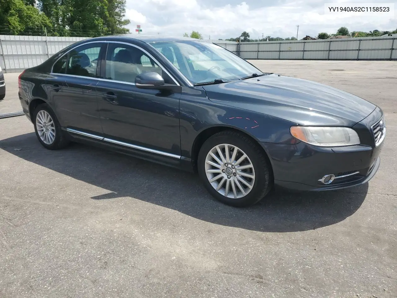 2012 Volvo S80 3.2 VIN: YV1940AS2C1158523 Lot: 55686715