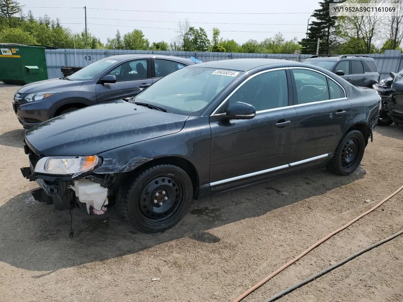 2012 Volvo S80 3.2 VIN: YV1952AS9C1161069 Lot: 59455815