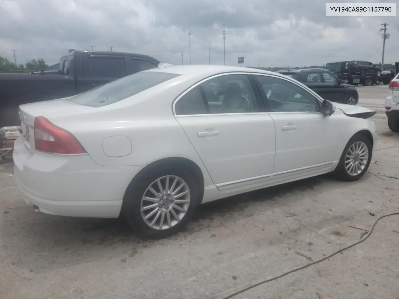 2012 Volvo S80 3.2 VIN: YV1940AS9C1157790 Lot: 59520085