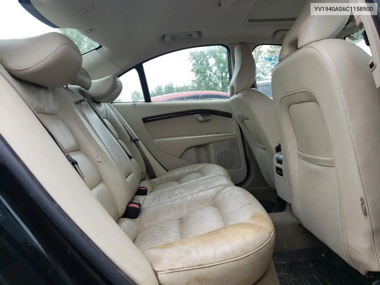 2012 Volvo S80 3.2 VIN: YV1940AS6C1158900 Lot: 60950995