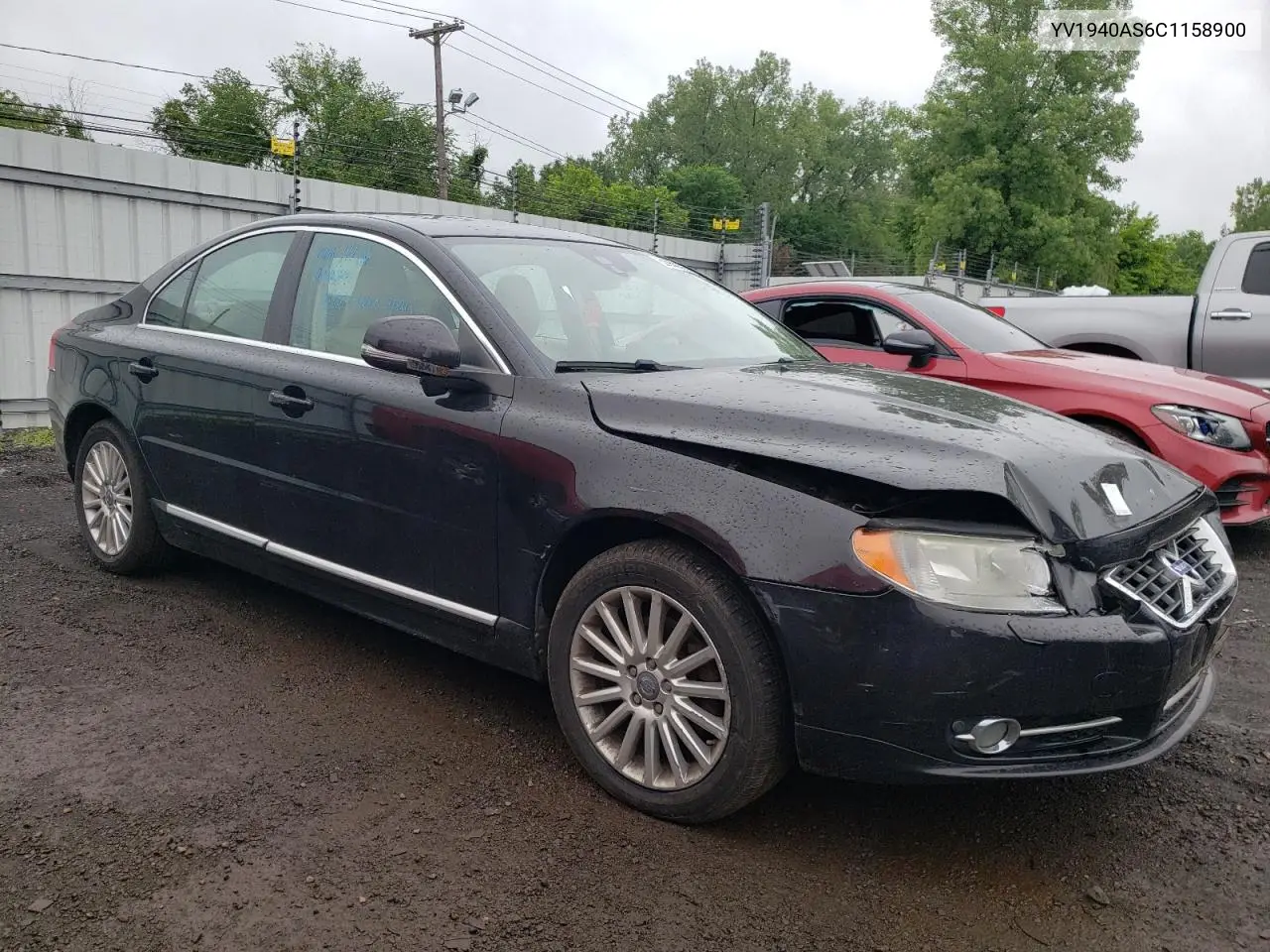 2012 Volvo S80 3.2 VIN: YV1940AS6C1158900 Lot: 60950995