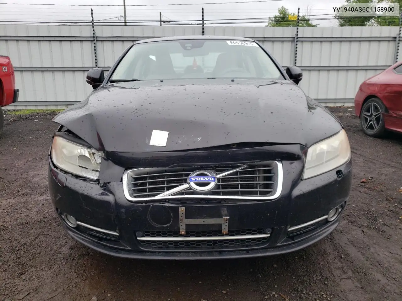 2012 Volvo S80 3.2 VIN: YV1940AS6C1158900 Lot: 60950995
