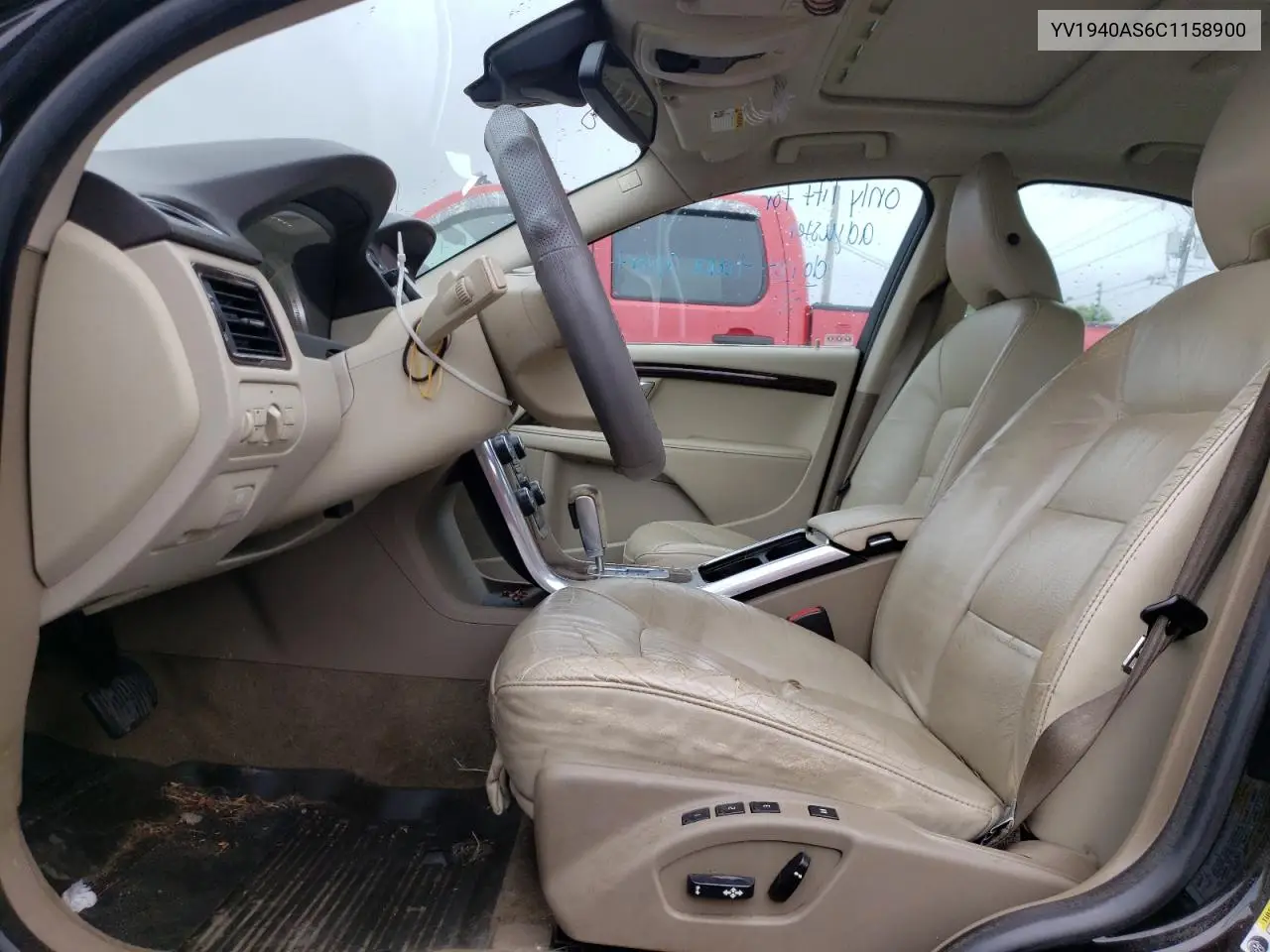 2012 Volvo S80 3.2 VIN: YV1940AS6C1158900 Lot: 60950995
