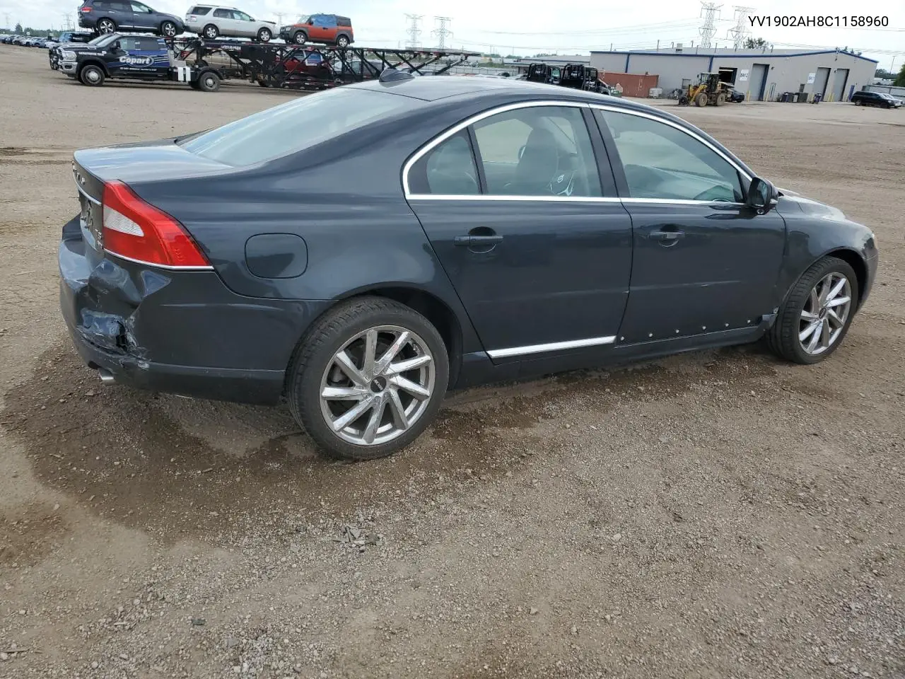 2012 Volvo S80 T6 VIN: YV1902AH8C1158960 Lot: 61860695