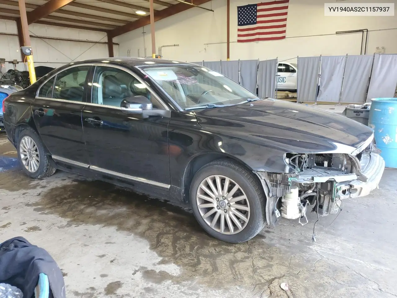 2012 Volvo S80 3.2 VIN: YV1940AS2C1157937 Lot: 61940765
