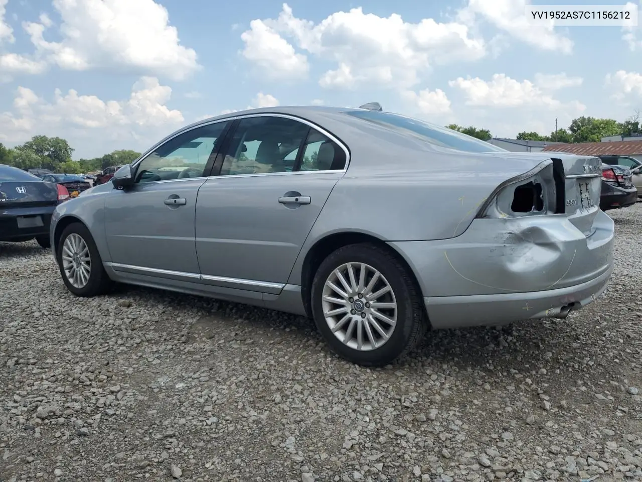 2012 Volvo S80 3.2 VIN: YV1952AS7C1156212 Lot: 62145985