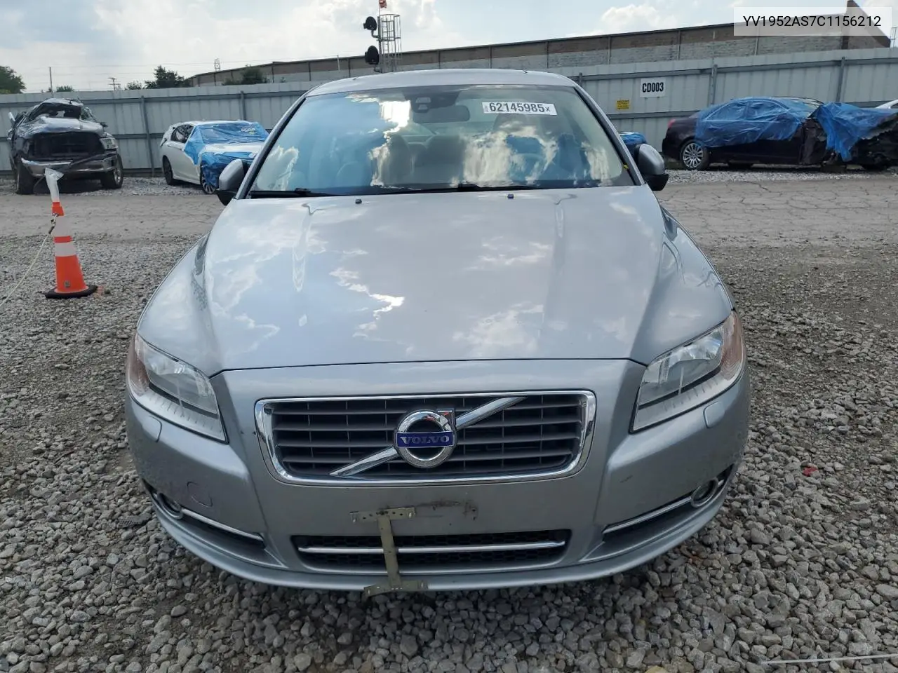 2012 Volvo S80 3.2 VIN: YV1952AS7C1156212 Lot: 62145985