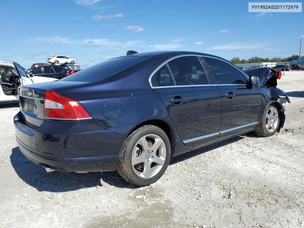 2013 Volvo S80 3.2 VIN: YV1952AS2D1172979 Lot: 42797305