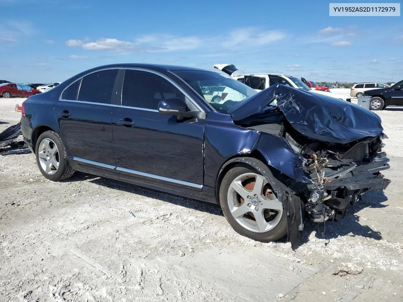 2013 Volvo S80 3.2 VIN: YV1952AS2D1172979 Lot: 42797305