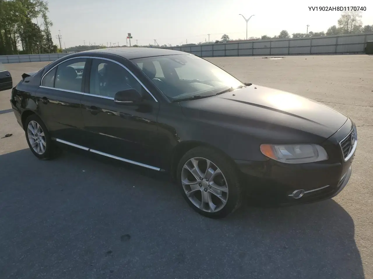 2013 Volvo S80 T6 VIN: YV1902AH8D1170740 Lot: 52975145