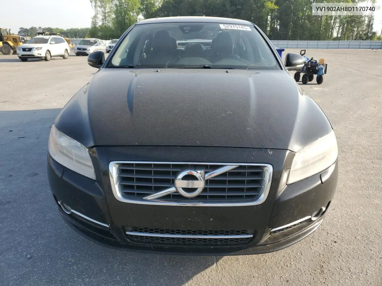 2013 Volvo S80 T6 VIN: YV1902AH8D1170740 Lot: 52975145