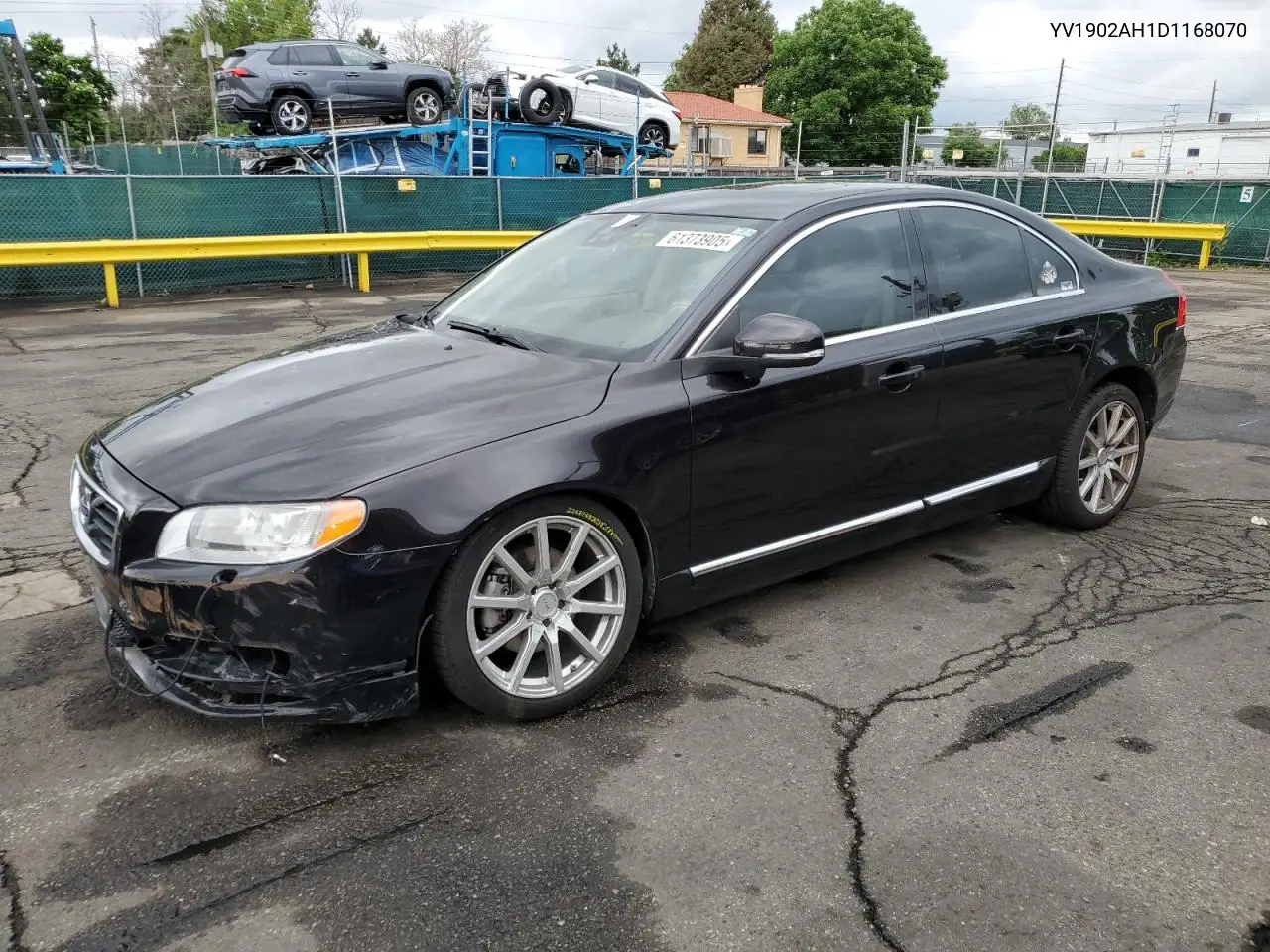 2013 Volvo S80 T6 VIN: YV1902AH1D1168070 Lot: 61373905