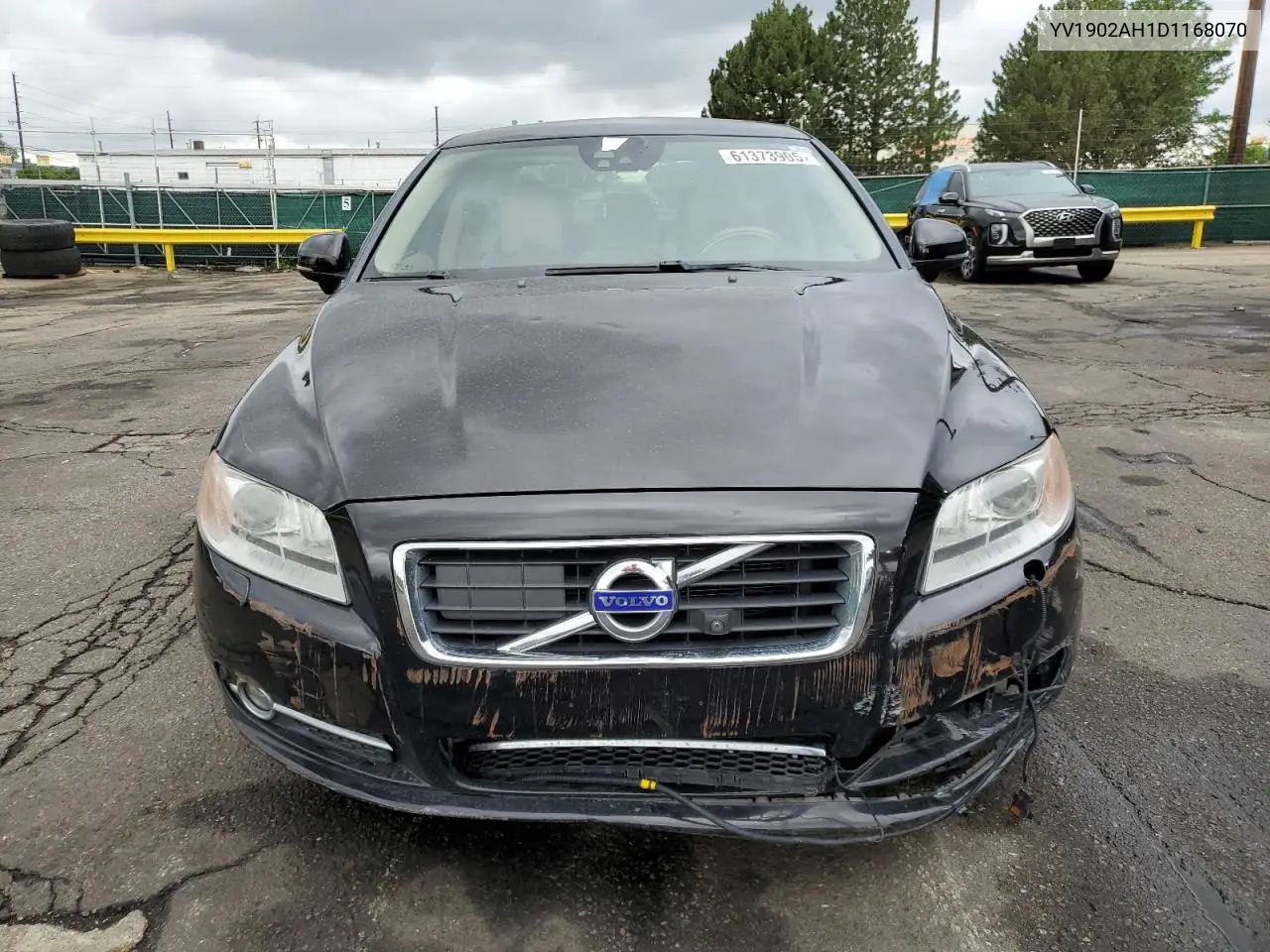 2013 Volvo S80 T6 VIN: YV1902AH1D1168070 Lot: 61373905