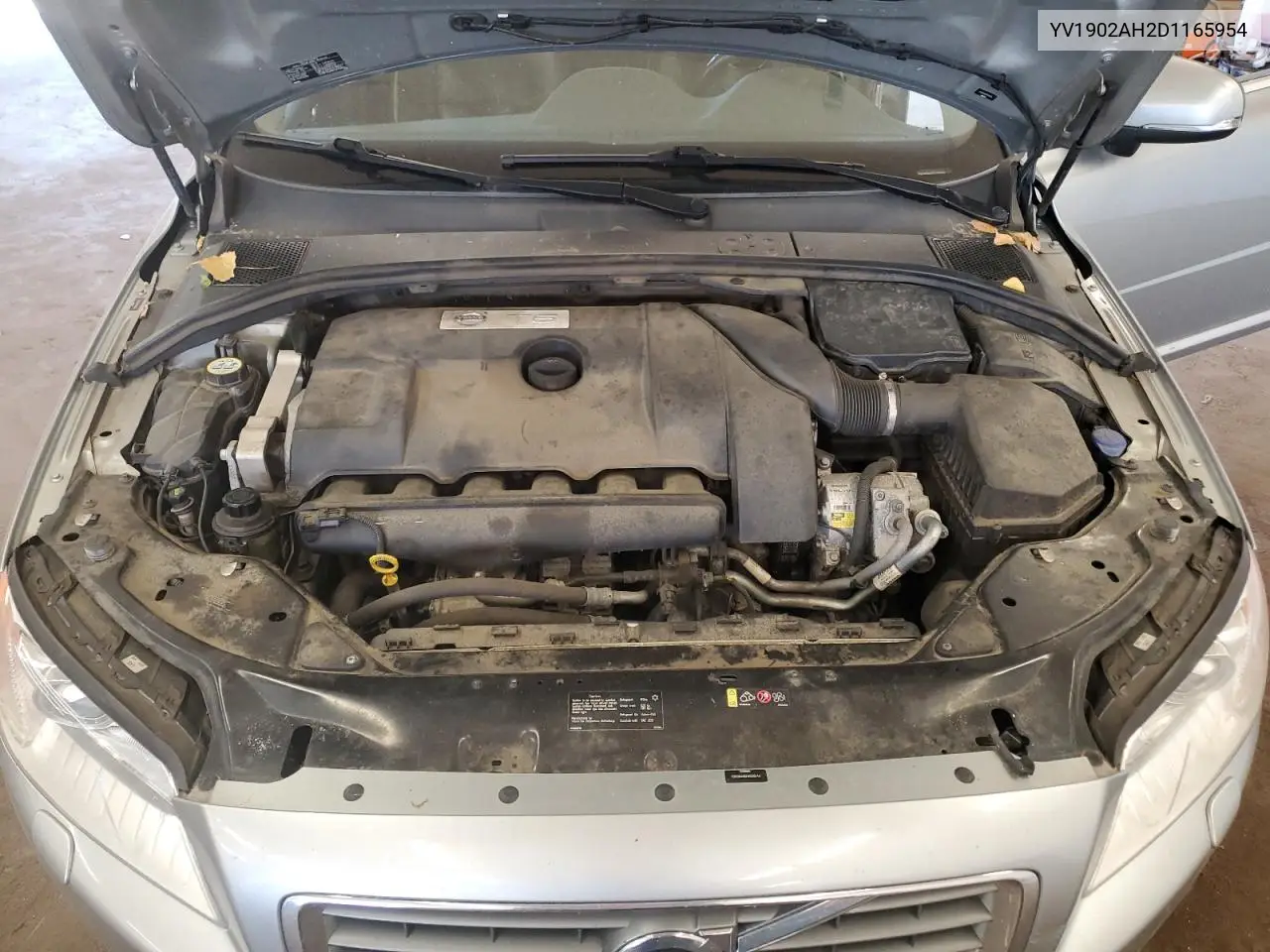 2013 Volvo S80 T6 VIN: YV1902AH2D1165954 Lot: 62221155