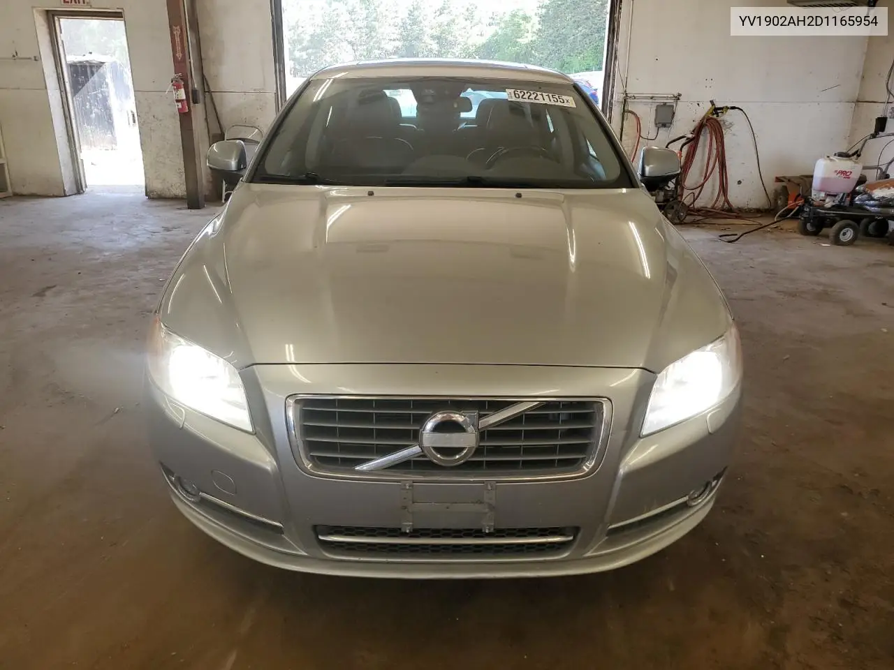2013 Volvo S80 T6 VIN: YV1902AH2D1165954 Lot: 62221155