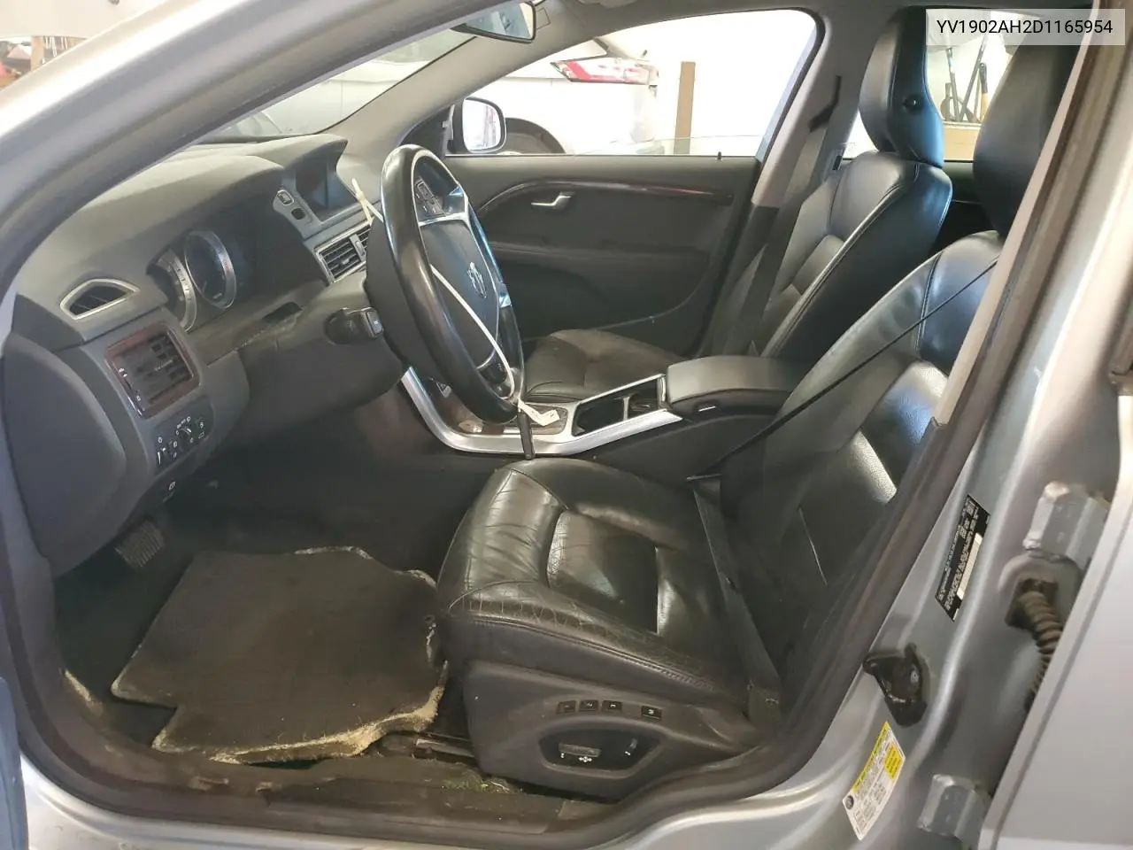 2013 Volvo S80 T6 VIN: YV1902AH2D1165954 Lot: 62221155