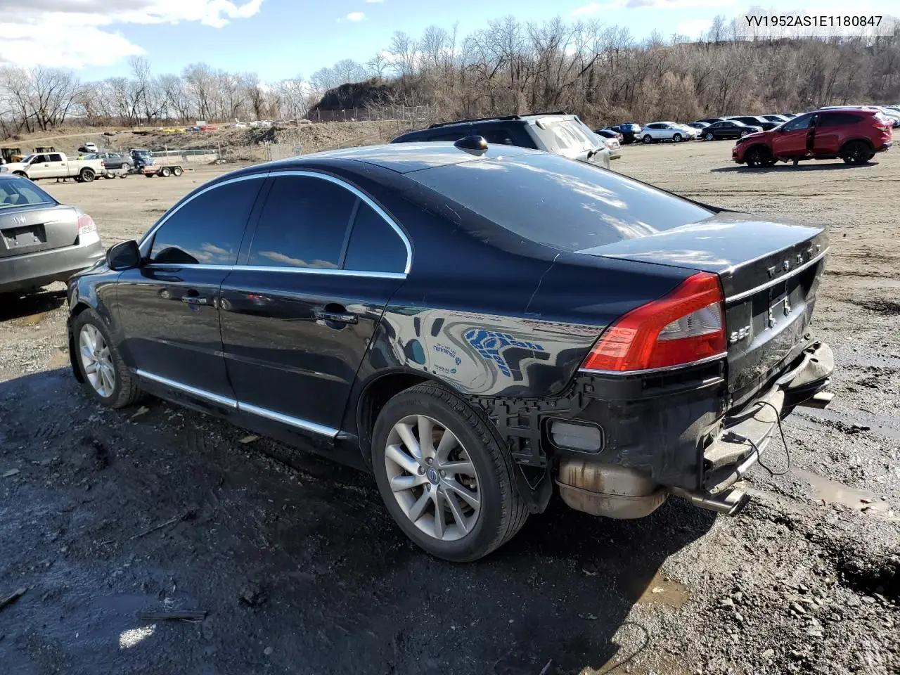 2014 Volvo S80 3.2 VIN: YV1952AS1E1180847 Lot: 48047875