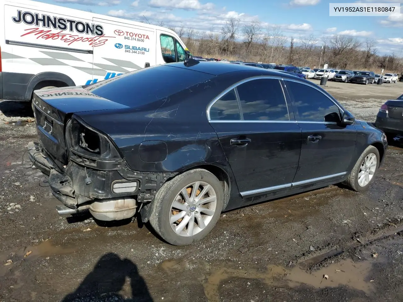 2014 Volvo S80 3.2 VIN: YV1952AS1E1180847 Lot: 48047875