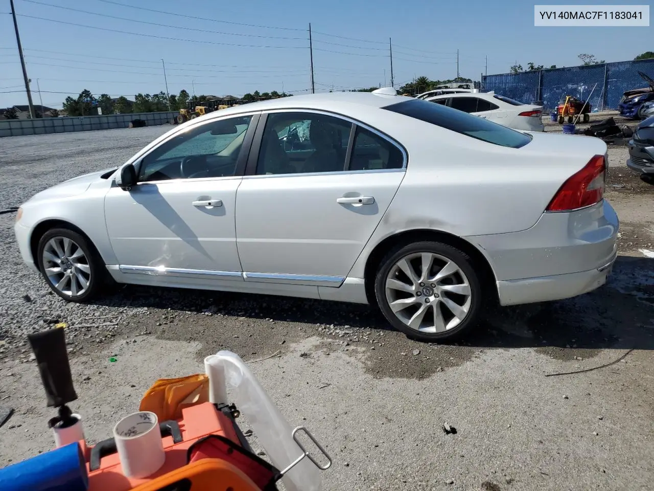 2015 Volvo S80 Premier+ VIN: YV140MAC7F1183041 Lot: 52319785
