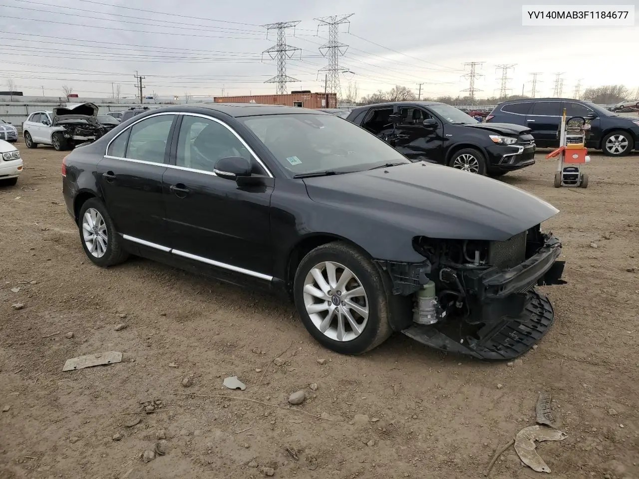 2015 Volvo S80 Premier VIN: YV140MAB3F1184677 Lot: 52382275