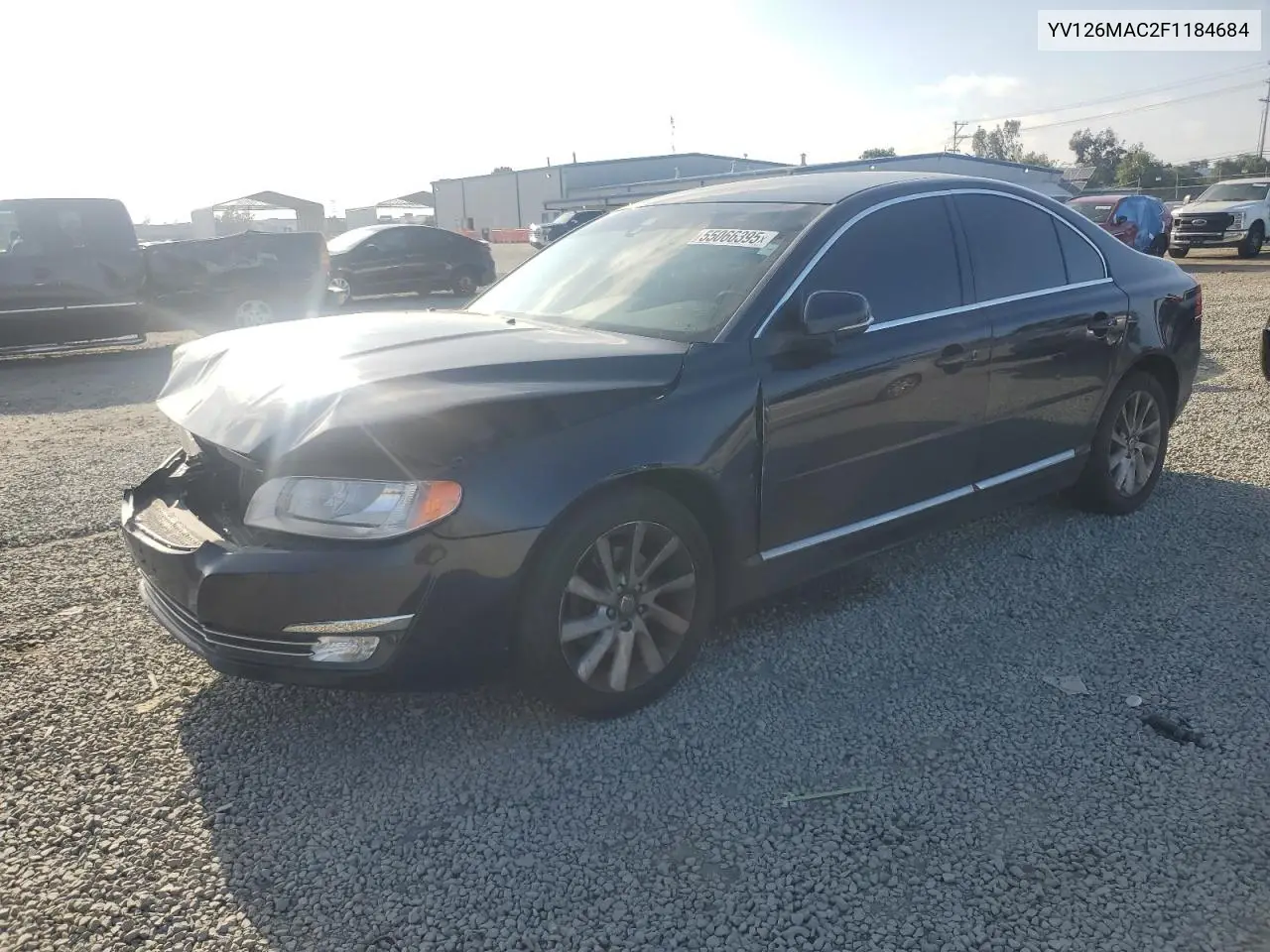 2015 Volvo S80 Premier+ VIN: YV126MAC2F1184684 Lot: 55066395