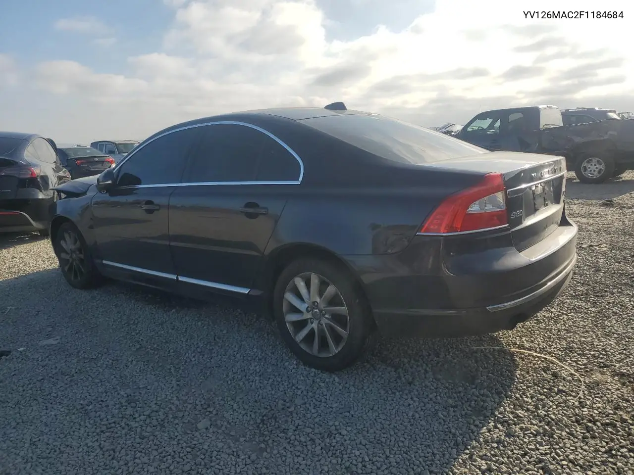 2015 Volvo S80 Premier+ VIN: YV126MAC2F1184684 Lot: 55066395