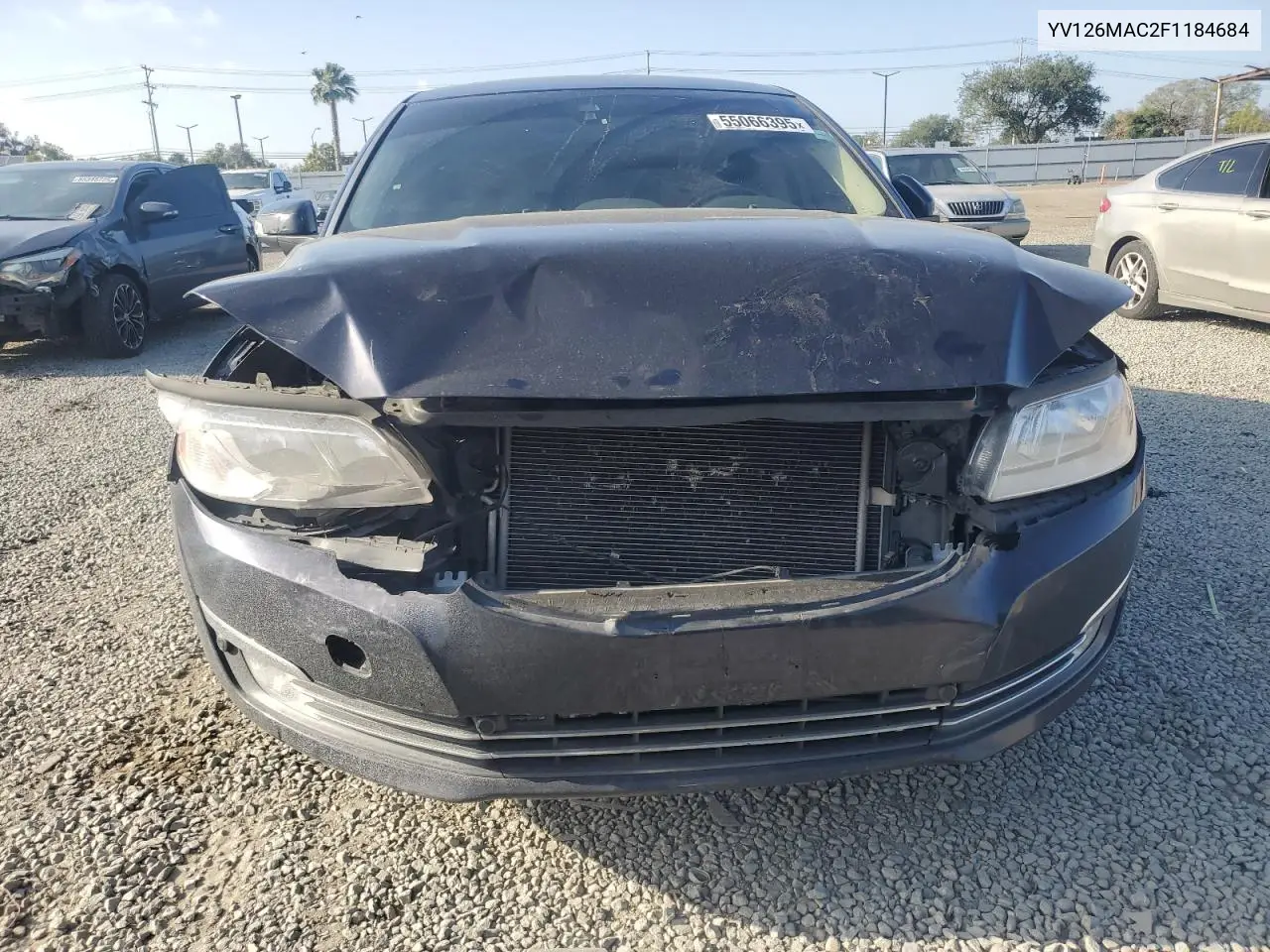 2015 Volvo S80 Premier+ VIN: YV126MAC2F1184684 Lot: 55066395