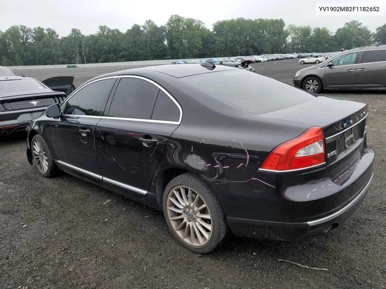 2015 Volvo S80 Premier VIN: YV1902MB2F1182652 Lot: 62606975