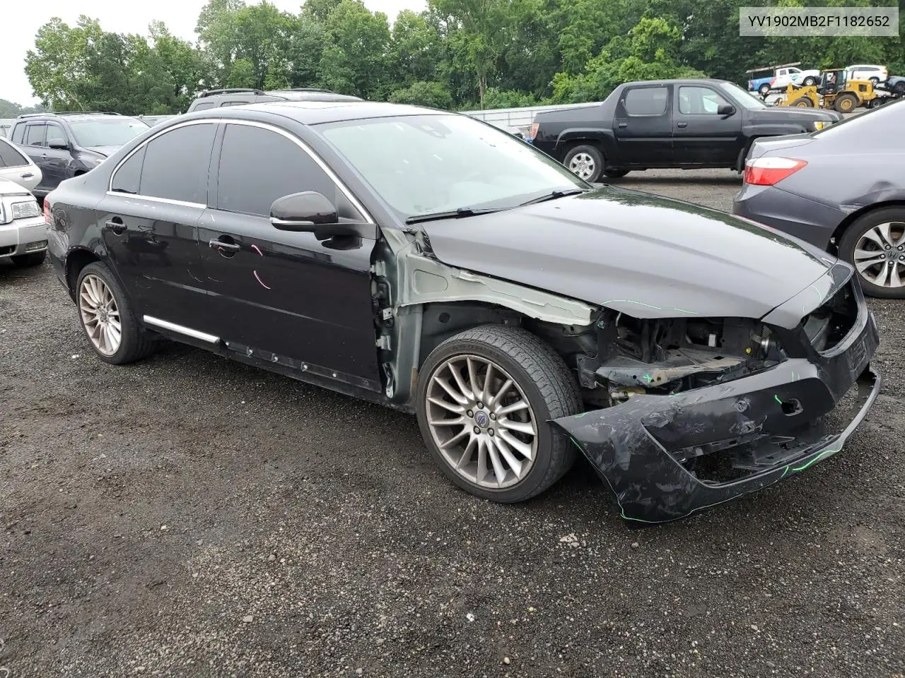 2015 Volvo S80 Premier VIN: YV1902MB2F1182652 Lot: 62606975