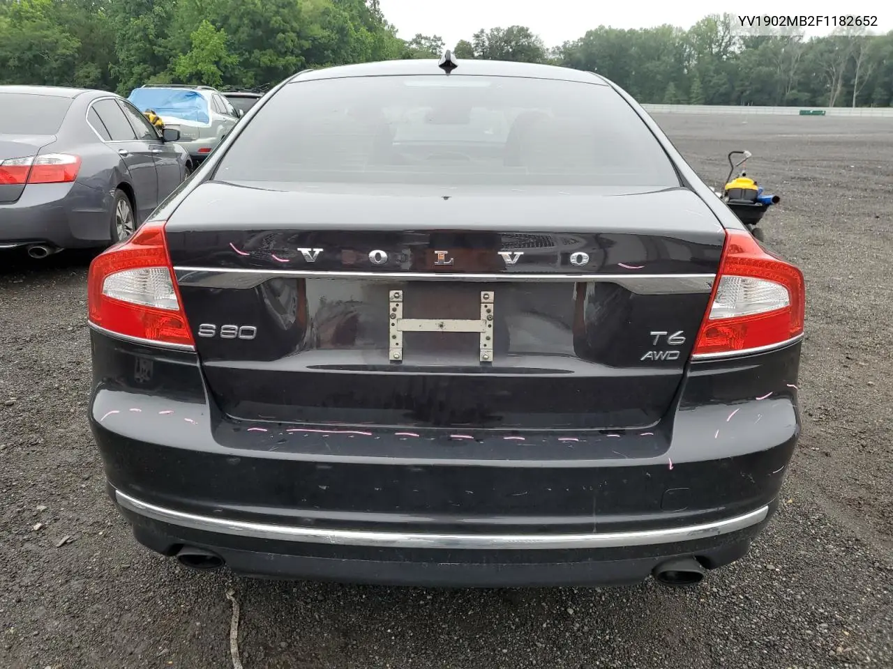 2015 Volvo S80 Premier VIN: YV1902MB2F1182652 Lot: 62606975