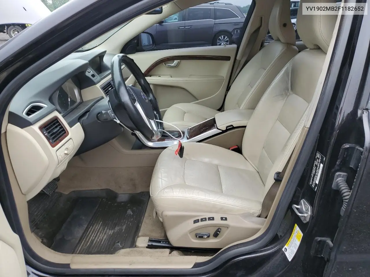2015 Volvo S80 Premier VIN: YV1902MB2F1182652 Lot: 62606975