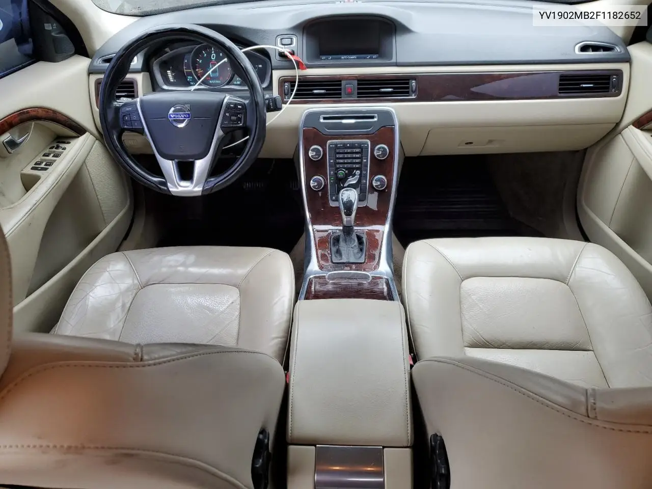 2015 Volvo S80 Premier VIN: YV1902MB2F1182652 Lot: 62606975