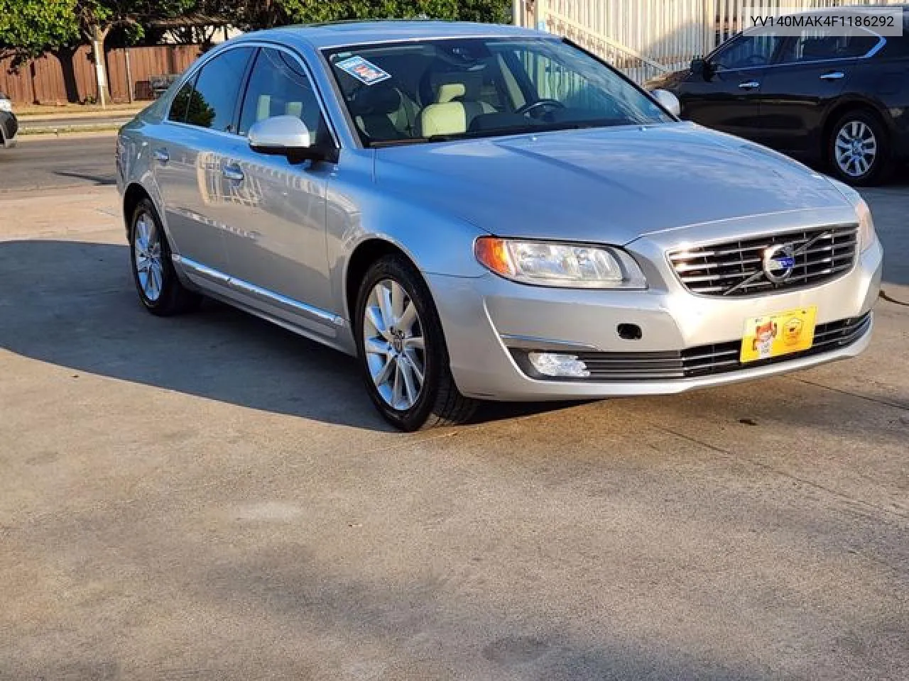 2015 Volvo S80 Premier VIN: YV140MAK4F1186292 Lot: 62943812