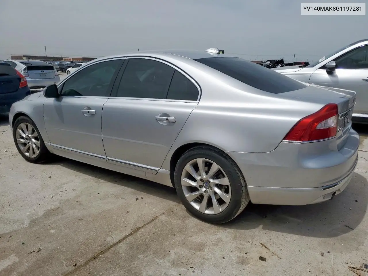 2016 Volvo S80 Premier VIN: YV140MAK8G1197281 Lot: 57114305