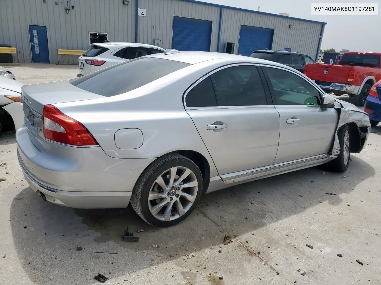 2016 Volvo S80 Premier VIN: YV140MAK8G1197281 Lot: 57114305