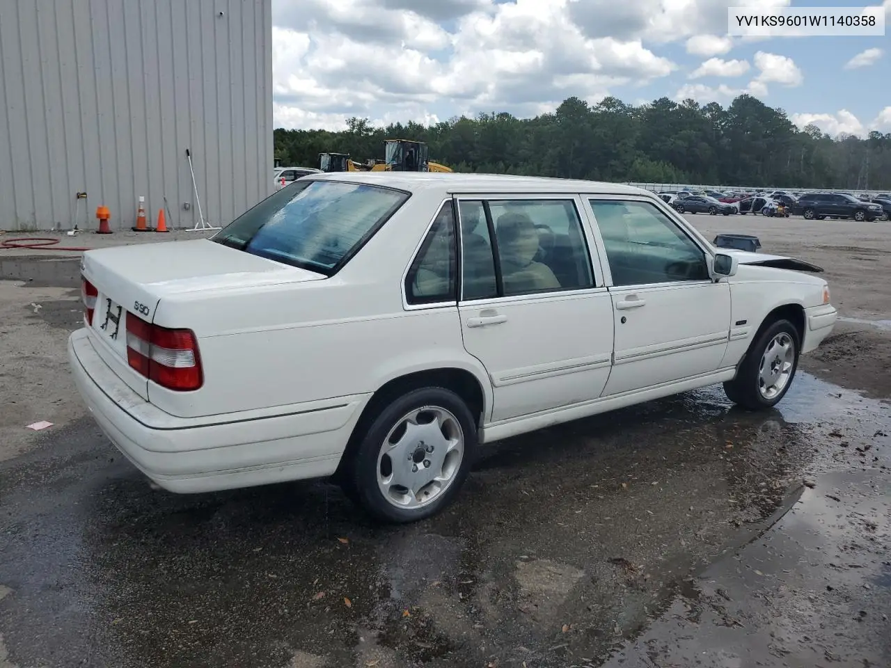 1998 Volvo S90 VIN: YV1KS9601W1140358 Lot: 62652255