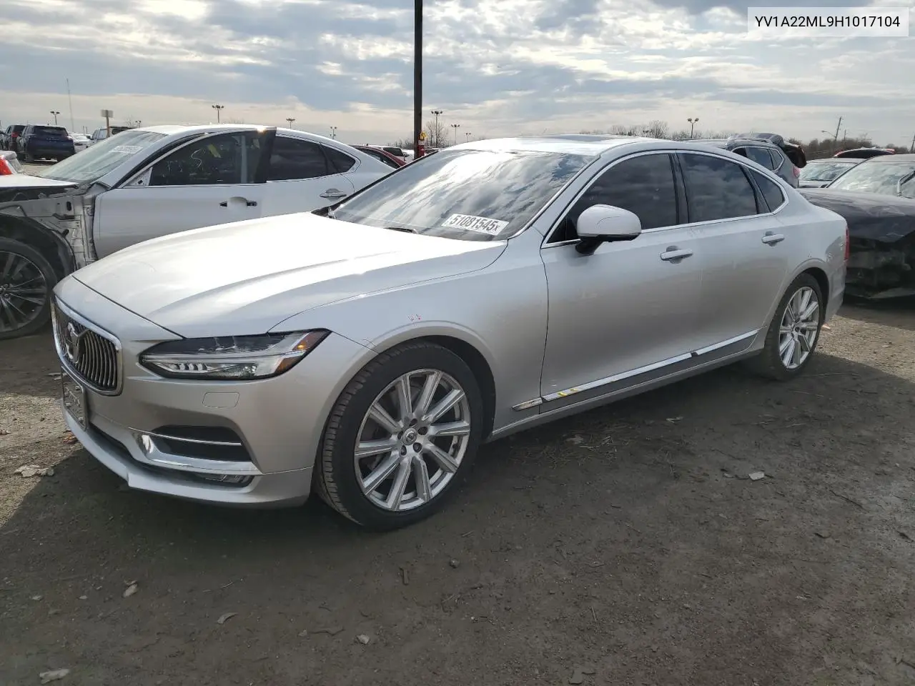 2017 Volvo S90 T6 Inscription VIN: YV1A22ML9H1017104 Lot: 51081545