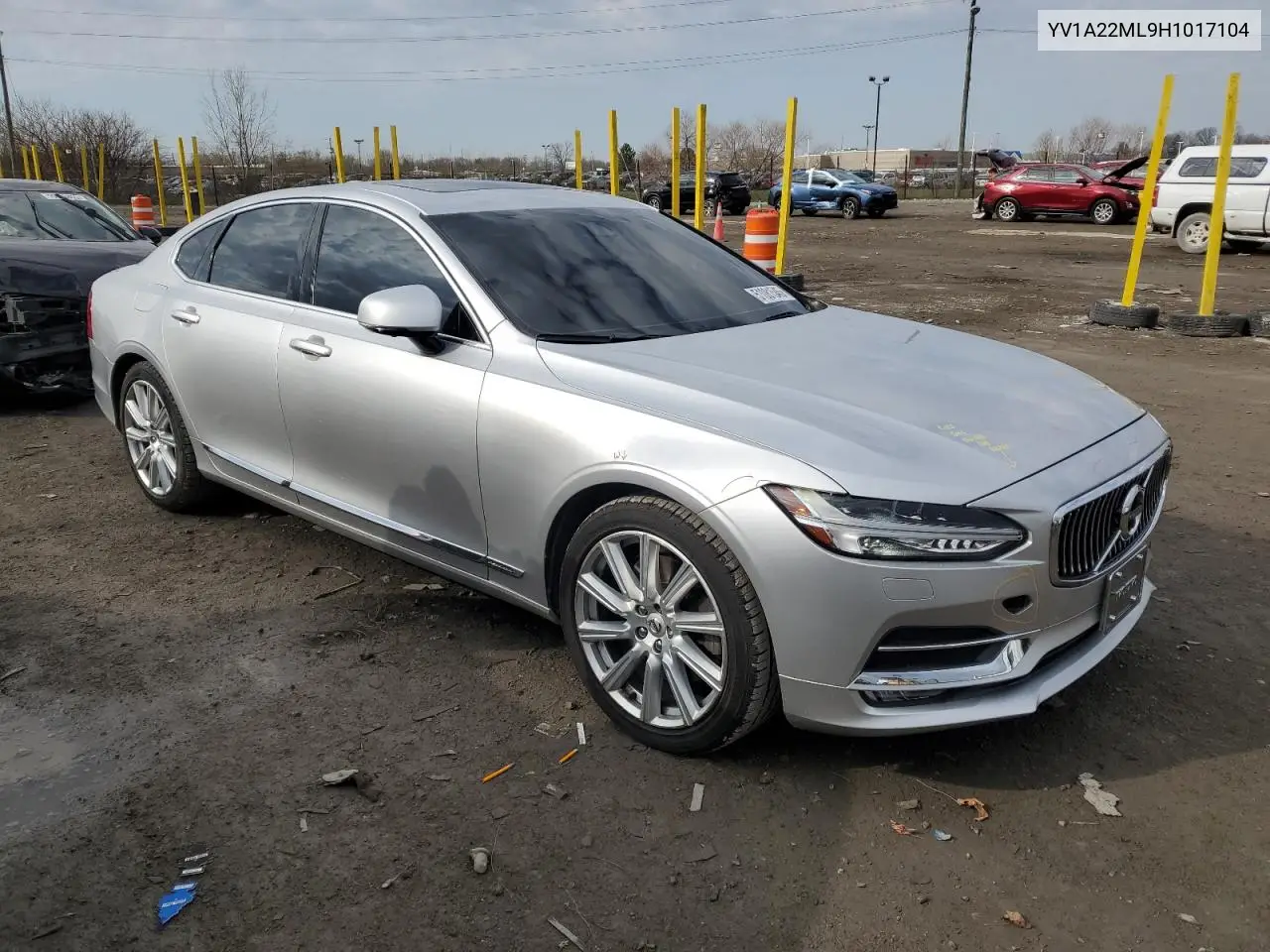 2017 Volvo S90 T6 Inscription VIN: YV1A22ML9H1017104 Lot: 51081545