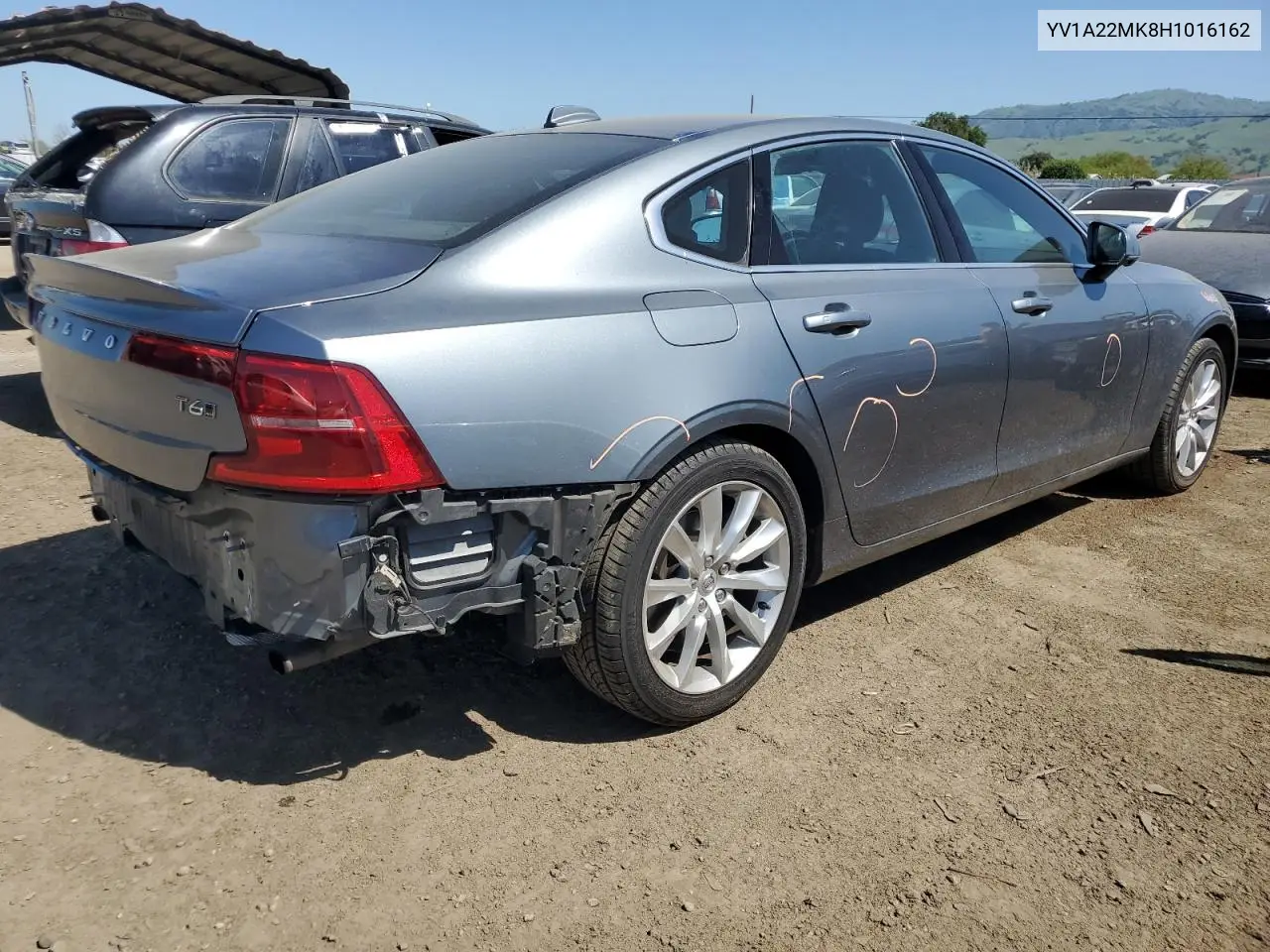 2017 Volvo S90 T6 Momentum VIN: YV1A22MK8H1016162 Lot: 52825565