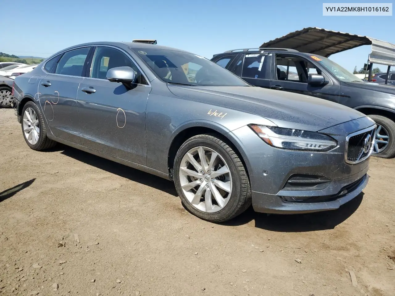 2017 Volvo S90 T6 Momentum VIN: YV1A22MK8H1016162 Lot: 52825565