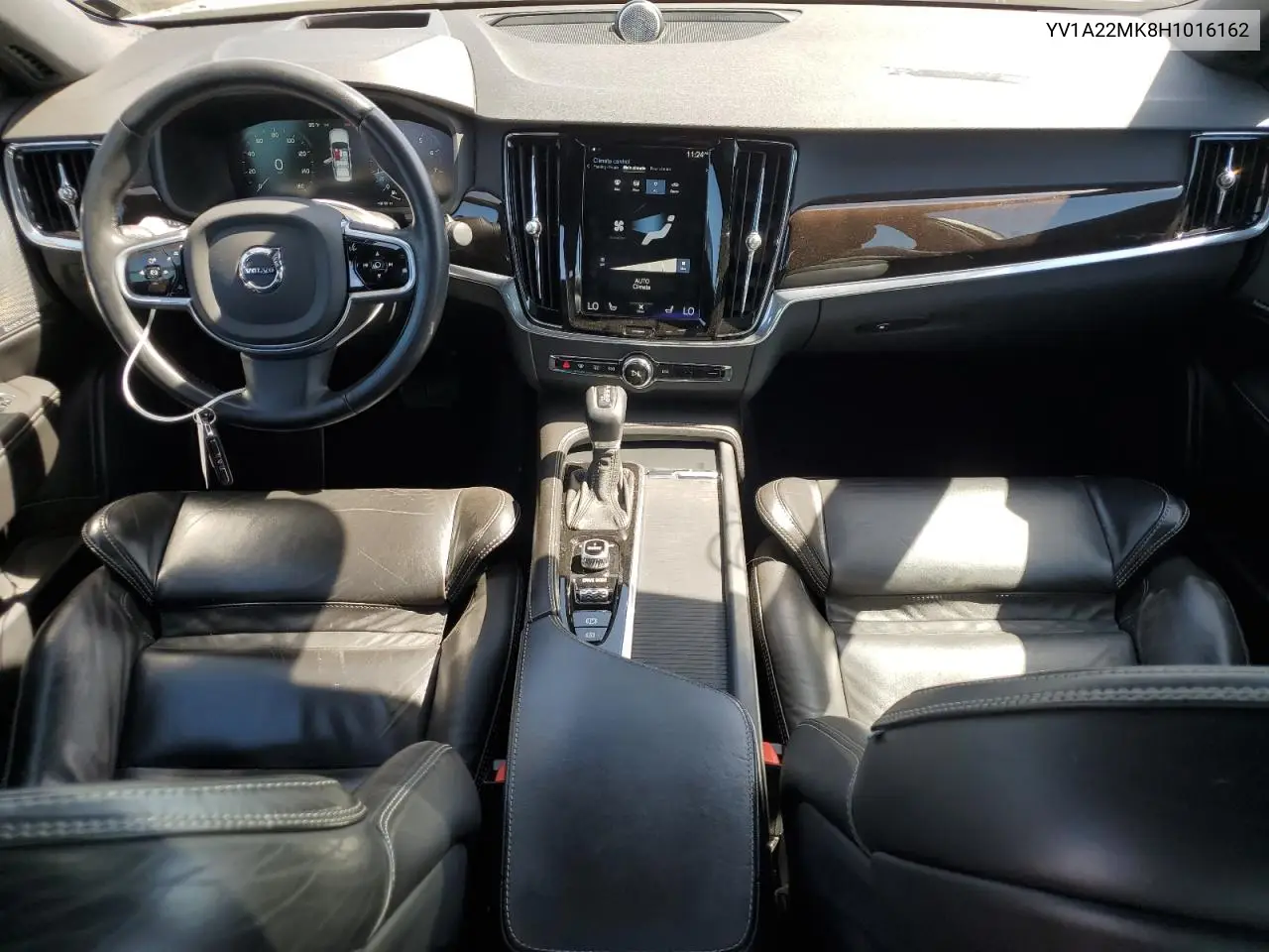 2017 Volvo S90 T6 Momentum VIN: YV1A22MK8H1016162 Lot: 52825565
