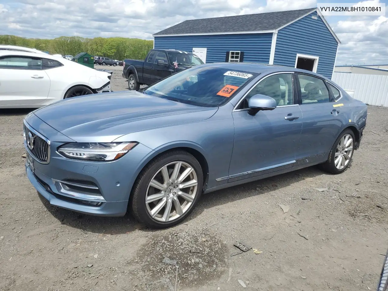 2017 Volvo S90 T6 Inscription VIN: YV1A22ML8H1010841 Lot: 54736065